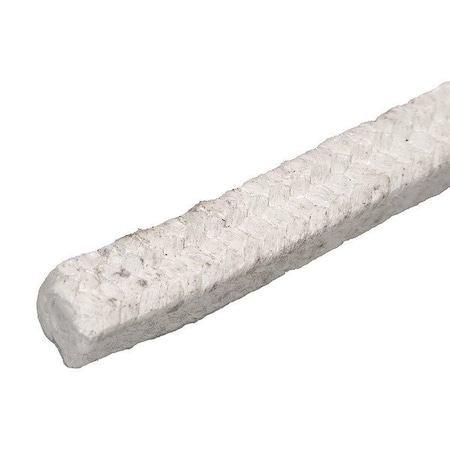 Zoro Select Rope-StylCompressPkSeal, Acrylc, 3/16", Wht ZUSA-CP-479
