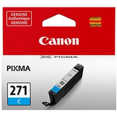 Canon Canon USA 0391C001AA CLI 271 Cyan Ink Tank 0391C001AA