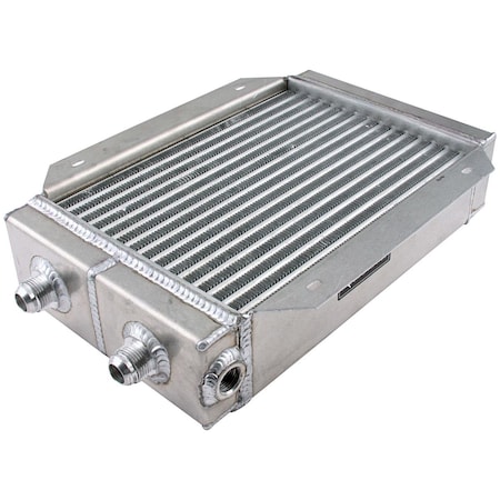Powerhouse Oil Cooler Flange Mount with -12 AN Fitting PO3085682