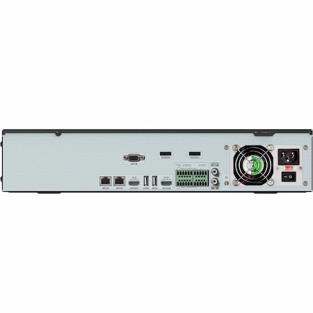 Speco Technologies Speco 4K H.265 NVR with Smart Analytics - 4 TB HDD - Network Video Recorder - HDMI - 4K Recording N64NR4TB