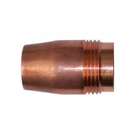 Best Welds MIG Gun Nozzle, 5/8 in Bore, Tweco Style 24AH, Adjustable, Copper, 2PK 900-24AH-62