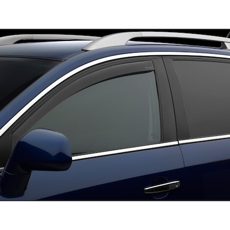 Weathertech Dark Tint, Front Side Window Deflectors 80780IM