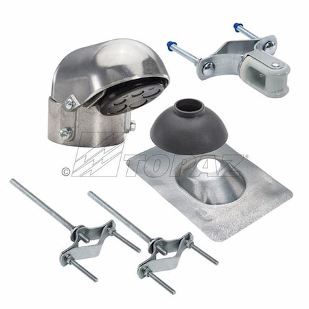 Topaz SE Mast Kit, 2-1/2", Gray 1515