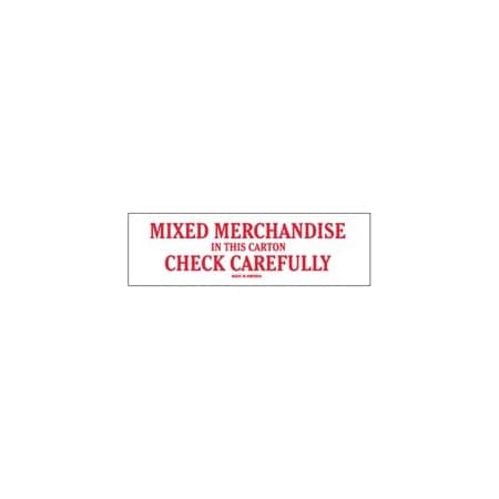 Bubblefast 2 x 8'' - ''Mixed Merchandise'' Labels BFSCL544
