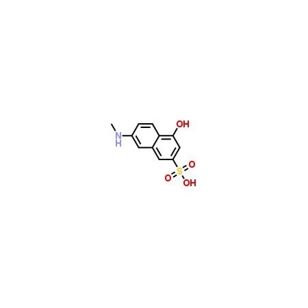 Ak Scientific 4-Hydroxy-7-methylamino-2-naphthalenesulfonic acid (5g), CAS 22346-43-6 F504-5g