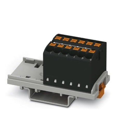 Phoenix Contact PTFIX 12X2 5-NS35 BK Distribution block 3273036