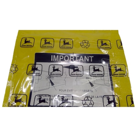 John Deere LABEL, JOHN DEERE OEM E86815 E86815