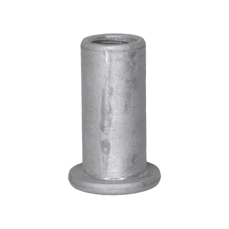 Auveco Large Flange Thin Sheet Aluminum Nutsert 1/4in-20 Threads, 25PK 16183
