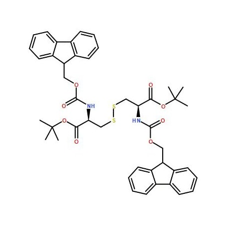 Ak Scientific (Fmoc-Cys-OtBu)2 (25g), CAS 139592-37-3 4334AH-25g