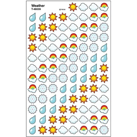 Trend Enterprises Weather superShapes Stickers, PK4800 T46039