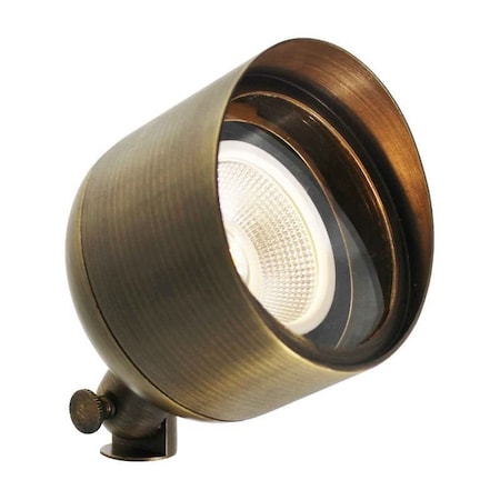 Westgate DIRECTIONAL LIGHT, 12V/50W MAX, SOLID BRASS, PAR36, ANTIQUE BRONZE, W/ 3FT. CABLE & N/M SPIKE LD-001-BZ