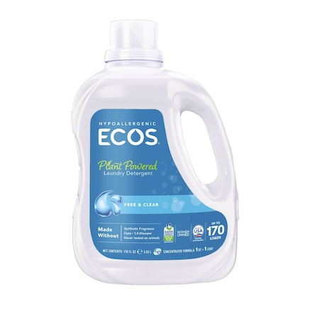 Ecos Liquid Laundry Detergent, 170 oz., PK2 937102