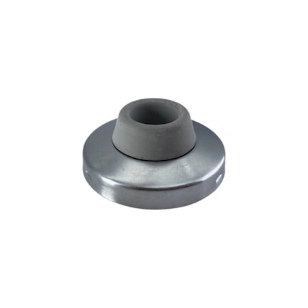 H.B. Ives DOOR STOP CONCAVE WALL CONCEALED MOUNTING, Satin Chrome WS406CCV US26D