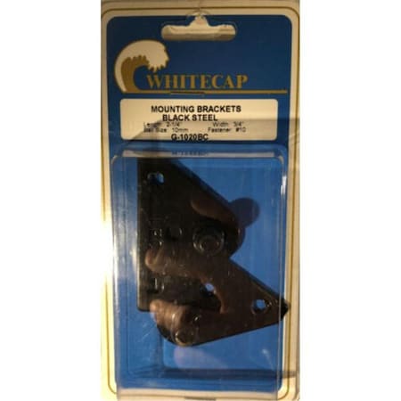 Junketing G1020BC 2.25 in. Steel Mounting Bracket, Black JU3568978