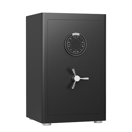 Wrightmaster 2.8 cu. ft. Floor Safe with Fireproof Bag, Dual Alarm and Silent Mode, Removable Shelf ZOR-P441923