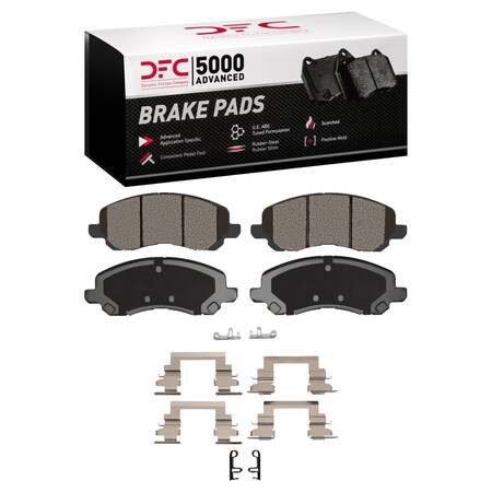 Dfc 5000 Advanced Disc Brake Pad Set,  1552-0866-01