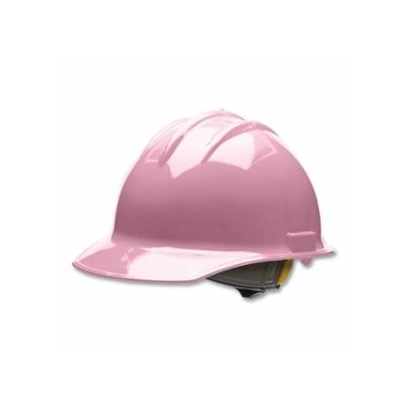 Bullard C30 Classic Cap Style Hard Hat, 6-point Ratchet, Light Pink 216-30LPR