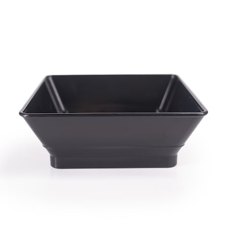 Hs Small Square Basket, Black Bean, 24 each/case HS1053BLB
