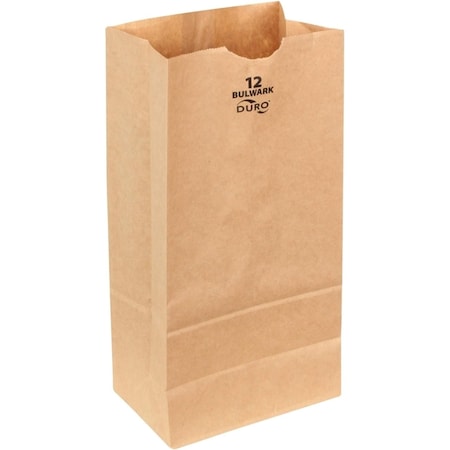 Duro 12# Bulwark 57# Basis SOS Bag Kraft 7.06" X 4.5" X 13.75" 71012