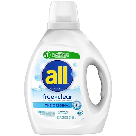 Dial 2453831 Laundry Detergent, 88 oz, Liquid 2852973