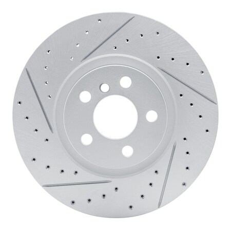 Dynamic Friction Co DFC Geoperformance Rotor - Drilled and Slotted 830-31157L