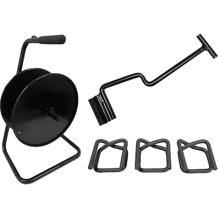 Encore Packaging Woven Polyester Strapping Kit for 3/4in with 6in Core ID, Economy CS34KO2-6