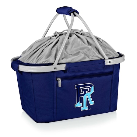 Picnic Time Family Of Brands NCAA Rhode Island Rams Metro Shopping Basket - Insulated Picnic Basket 645-00-138-934-0