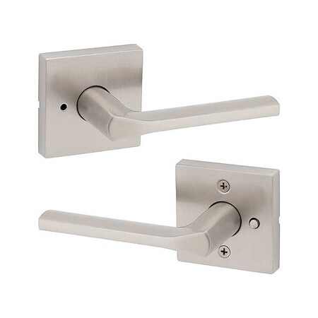 Kwikset Door Lever Lockset, 1 3/8-1 3/4" Thick 730LSL-SQT-15-6AL-RCS