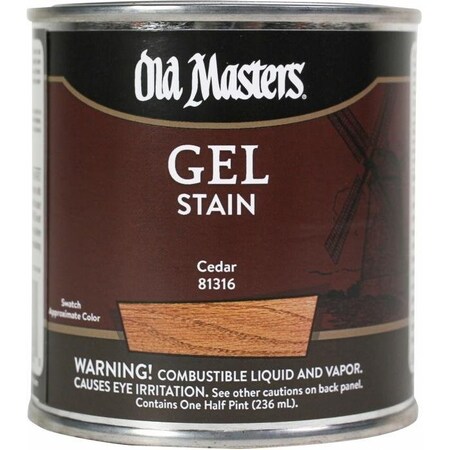 Diamond Vogel GEL STAIN 1/2PT CEDAR 81316