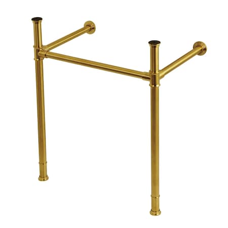Kingston Brass Stainless Steel Console Sink Legs, Brushed Brass VPB34257