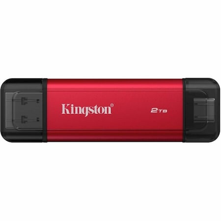 Kingston 2TB DUAL USB-A/C PORTABLE SSD, UP TO 1050MB/S USB 3.2 GEN 2 SPSD/2TB
