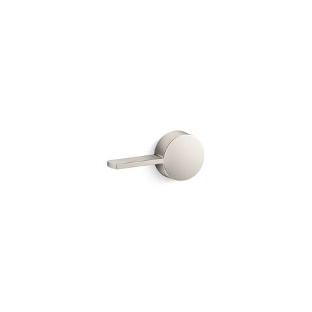 Veil Left-hand trip lever Vibrant Polished Nickel