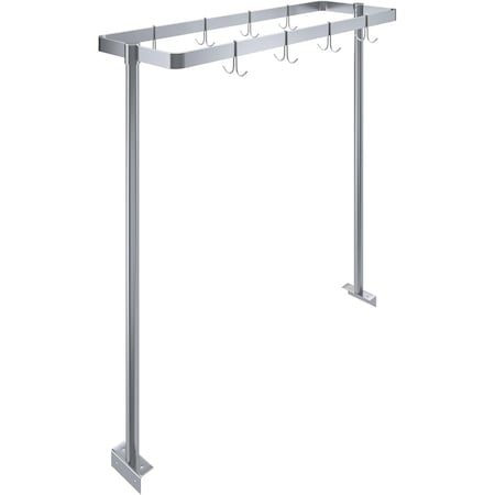 Amgood 48 in. Stainless Steel Table-Mounted Pot Rack AMG TMP-48-Z