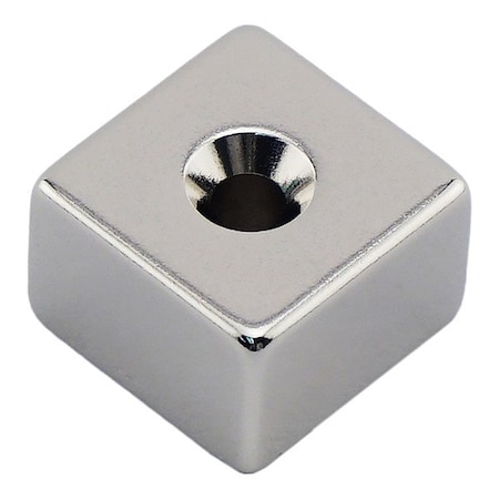 Zoro Select Rare Earth Magnet, Silver NB005053NCTS