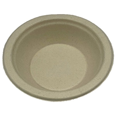 Zoro Select Disposable Bowl, 12 oz, WH, 6 in Dia, PK1000 EHL-12-PF