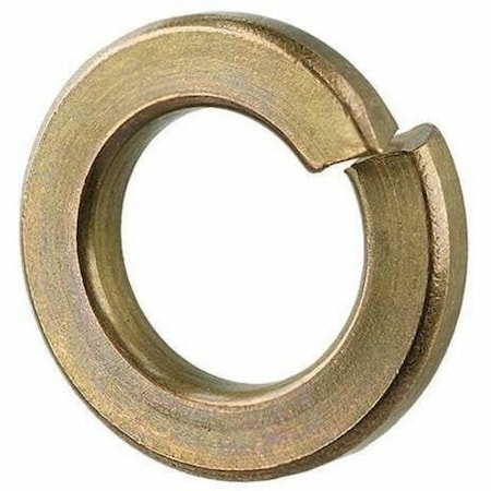 Dottie Split Lock Washer, For Screw Size #8 Silicon Bronze, Silicon Finish, 100 PK LWBZ8