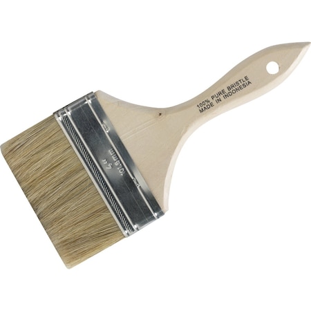 Unbranded 4'' Flat Chip Wall Natural Bristle Paint Brush CB-M40