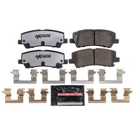 Powerstop Z26 STREET WARRIOR CARBON FIBER-CERAMIC BRAKE PADS Z26-1793