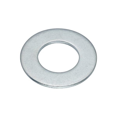 Zoro Select Flat Washer, For Screw Size 9/16 in , Aluminum Plain Finish, 5 PK WASB91NAL