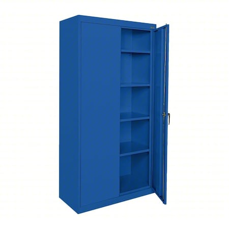 Sandusky Shelf Cabinet, 72 in H, 36 in W, 18 in D, Swing, Three-Point Locking, 4 Shelves CA41361872-06