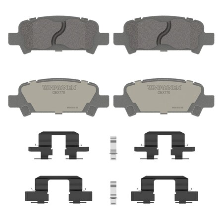 Wagner Brake OEX Rear Disc Brake Pad Set Premium Ceramic,  OEX770