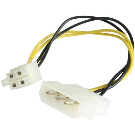 Startech.Com 6in LP4 to P4 Power Cable Adapter LP4P4ADAP
