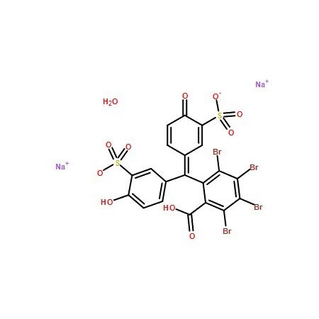Ak Scientific Sulfobromophthalein sodium salt hydrate (1g), CAS 71-67-0 6594AF-1g