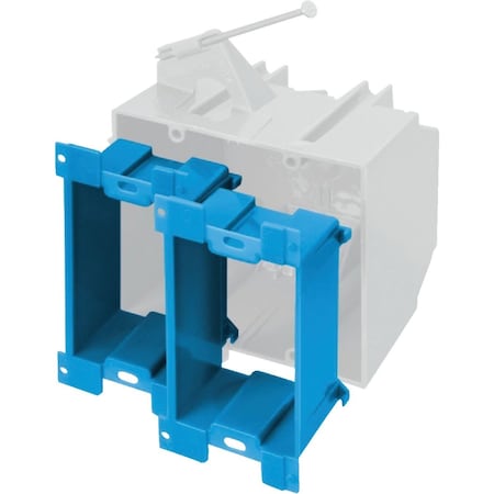 Carlon Non-Metallic Multi-Gang Outlet Box Extension B1MGEXT-2