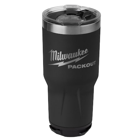 Milwaukee Tool PACKOUT 30oz Tumbler - Black 48-22-8393B
