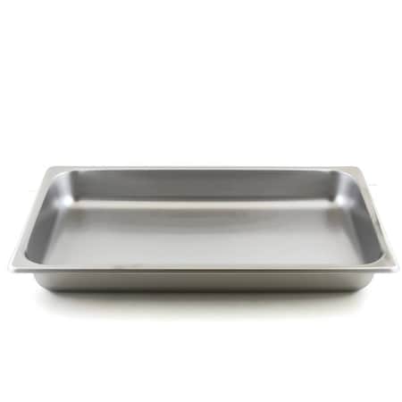 Amazon Stainless Steel Utility Bath Tray, 20 3/4 x 12 3/4 x 2 1/2 Inches 878005