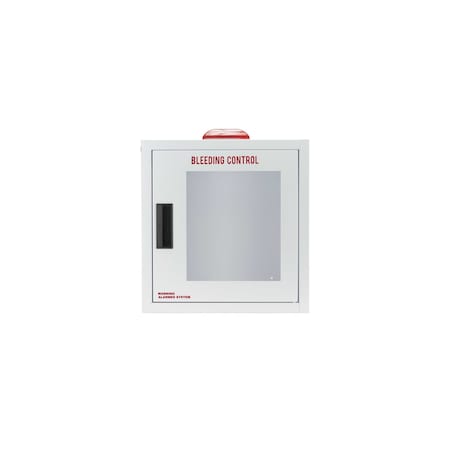 True Rescue Standard Surface Mounted Bleeding Control Cabinet, Alarmed & Strobed CB2-BC-Ls