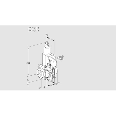Honeywell Kromschroder VAS 115R/LW KS88026561