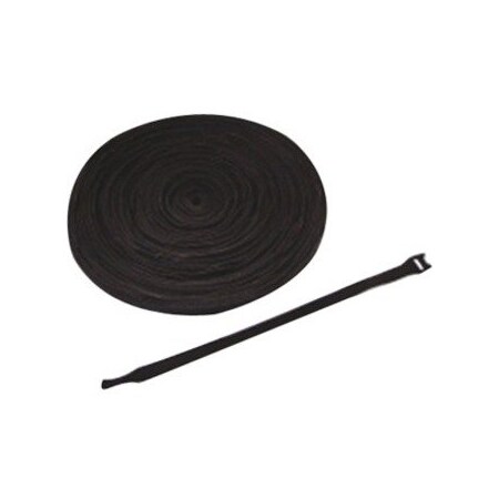 Icc Cable Tie, 8 in L, Black, Cloth ICACSVB8BK