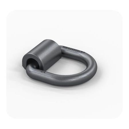 Austin Hardware D-RING + CLIP WELD ON 0.750 INCH 26500 LBS PLAIN LR-0750-R1-FC1
